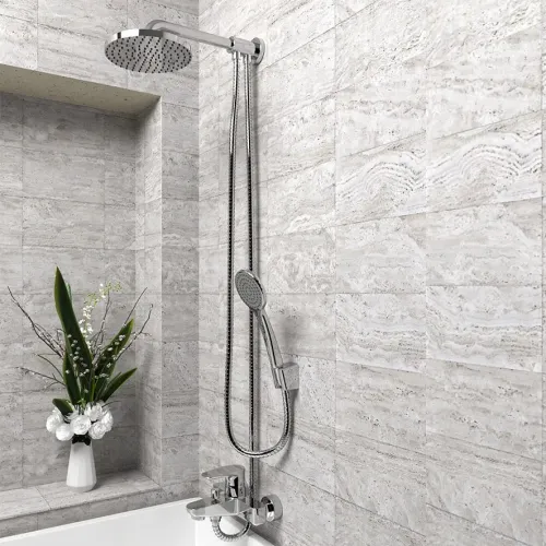 Смеситель для ванны PAINI Parallel без аксессура, хром (CR)