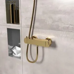 Смеситель для душа PAINI Lady с термостатом, золото PVD (OP)