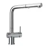 Смеситель для кухни PAINI Cucina выдвижной излив, хром (CR)