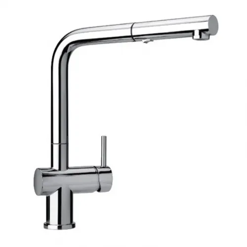 Смеситель для кухни PAINI Cucina выдвижной излив, хром (CR)