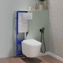 Клавиша двойного смыва URBATEC круглые кнопки, матовый