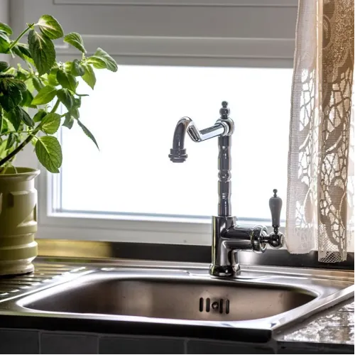 Смеситель для кухни PAINI Duomo, хром (CR)