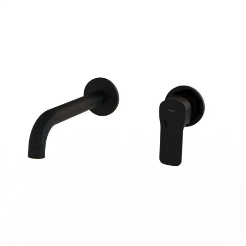 Смеситель для раковины PAINI Viva Style встраиваемый, черный (YO)