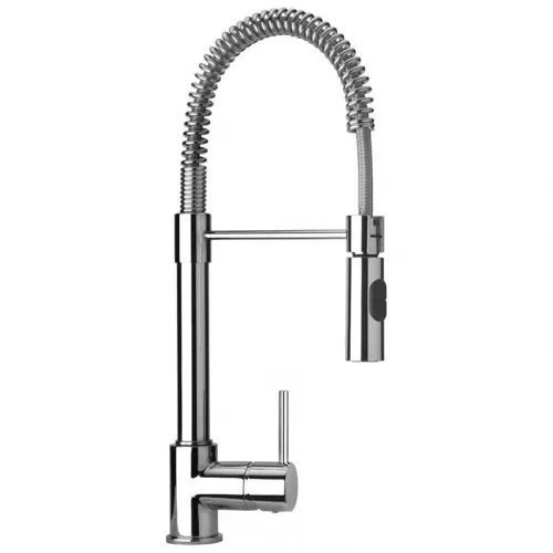 Смеситель для кухни PAINI Cox гибкий излив, хром (CR)