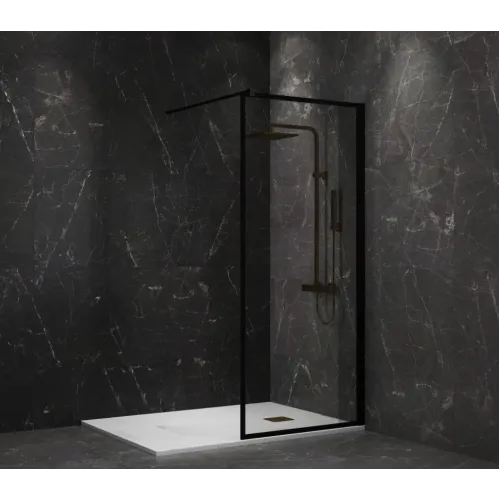 Душевая перегородка 100x195 рисунок рамка