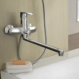 Смеситель для ванны PAINI Palermo с длинным изливом без аксессуара, хром (CR)