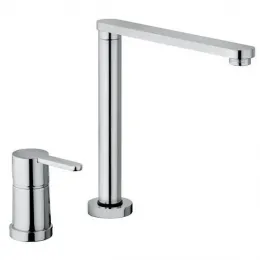 Смеситель для кухни PAINI Arena складной с отдельным рычагом управления, хром (CR)