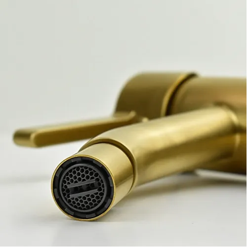 Смеситель для биде PAINI Brera без донного клапана, брашированное золото PVD (PJ)