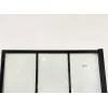 Душевая перегородка 90x195 рисунок решетка