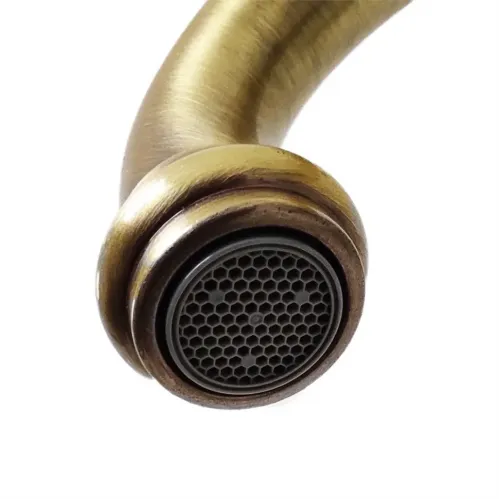 Смеситель для раковины PAINI Duomo без донного клапана, высокий, старая бронза (F3)