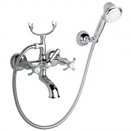 Смеситель для ванны PAINI Ornellaia с аксессуаром, хром (CR)