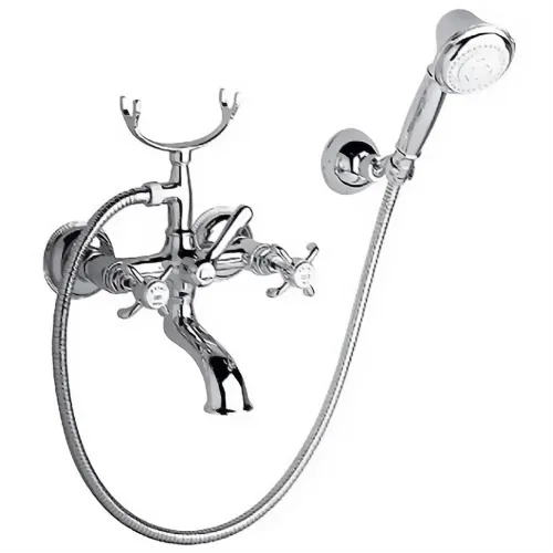 Смеситель для ванны PAINI Ornellaia с аксессуаром, хром (CR)