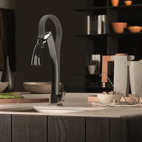 Смеситель для кухни PAINI Hybrid механический, хром (CR)