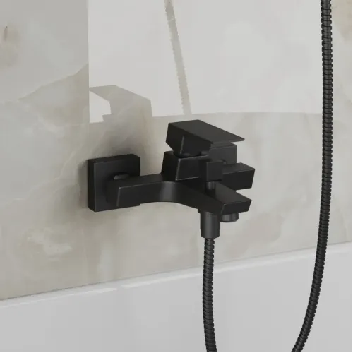 Смеситель для ванны PAINI Torre без аксессуара, черный (YO)