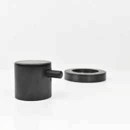 Встраиваемый дивертор PAINI Cox на 2 выхода, черный брашированный PVD (PZ)