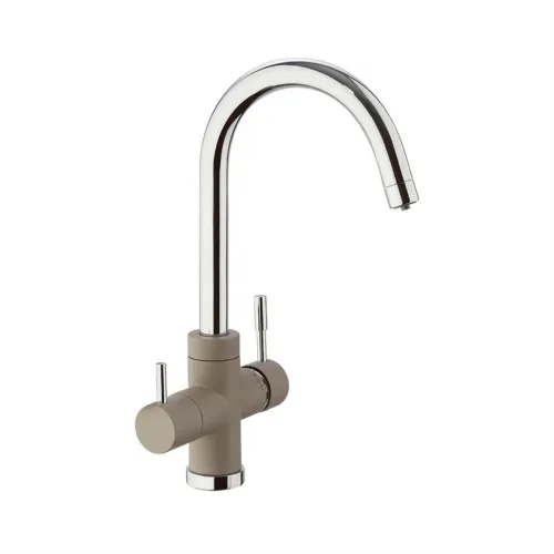 Смеситель для кухни на 3 воды, PAINI Cox, GRANITE TRUFFLE