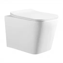 Унитаз подвесной URBATEC VIVA STYLE, безободковый, с сиденьем микролифт