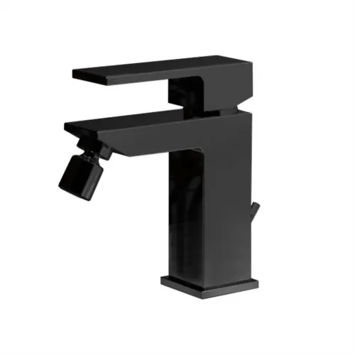 Смеситель для биде PAINI Dax с донным клапаном, черный брашированный PVD (PZ)