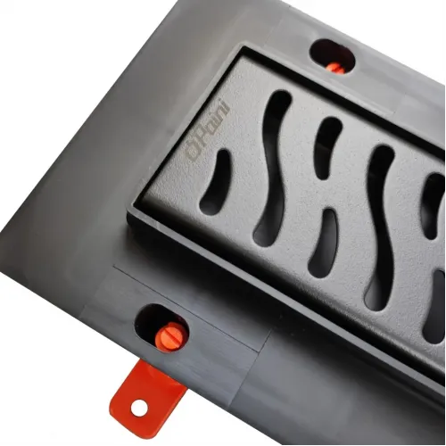 Душевой лоток PAINI Harmony 650 мм, черный матовый