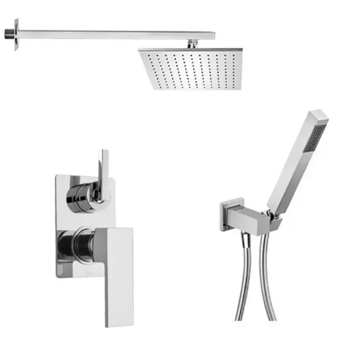 Комплект на 2 потребителя Grazia PAINI, для душа, хром