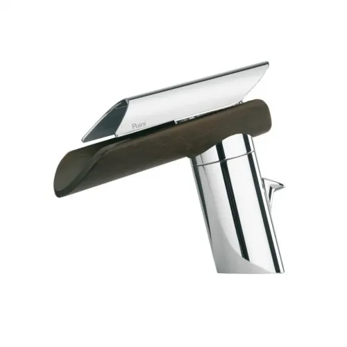 Смеситель для биде PAINI Morgana, излив темное дерево, хром (CR)