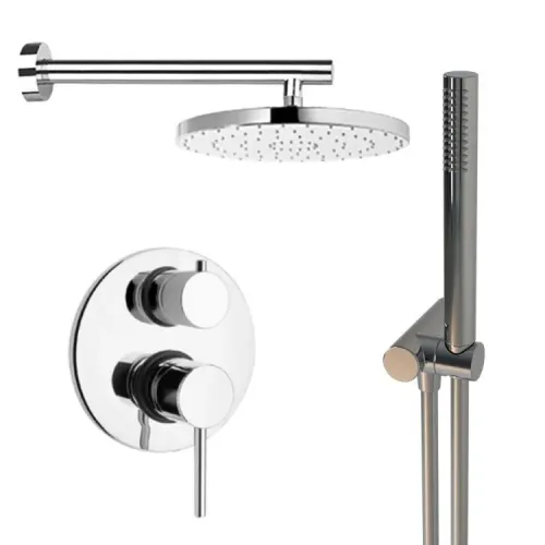 Комплект на 2 потребителя Cox PAINI, для душа, хром