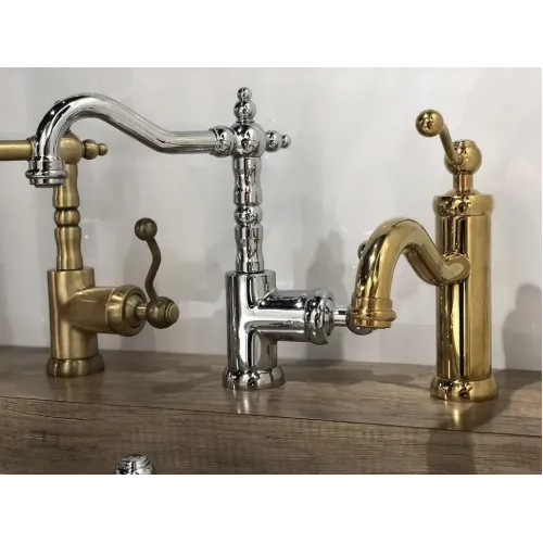 Смеситель для раковины PAINI Duomo, старая бронза (F3)