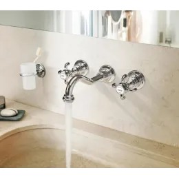 Смеситель для раковины PAINI ORNELLAIA встраиваемый , хром (CR)