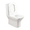 Унитаз-компакт URBATEC GRAZIA BTW, безободковый, с сиденьем микролифт, выпуск универсальный
