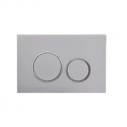 Клавиша двойного смыва URBATEC круглые кнопки, матовый