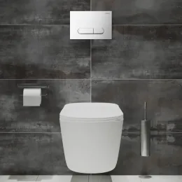 Клавиша двойного смыва URBATEC овальные кнопки, матовый