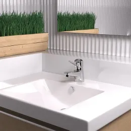 Смеситель для раковины PAINI Creta с донным клапаном, хром (CR)