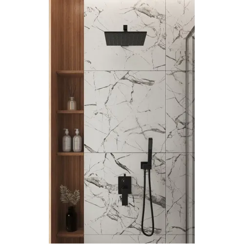 Смеситель для ванны PAINI Grazia встраиваемый, черный брашированный PVD (PZ)