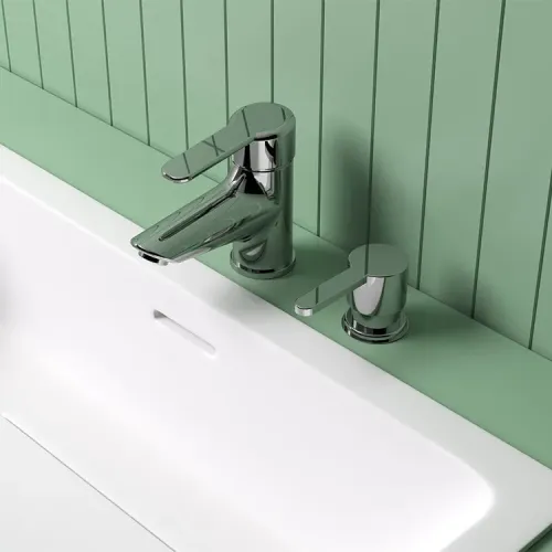 Дозатор для жидкого мыла PAINI встраиваемый, хром (CR)