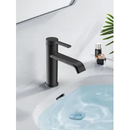 Смеситель на раковину SMARTFLOW. Серия REBRICK SMF0102-A01BK