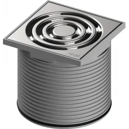 TECE 3660001 TECEdrainpoint S Декоративная решетка, 100 мм, в пластиковой рамке, с монтажным элементом