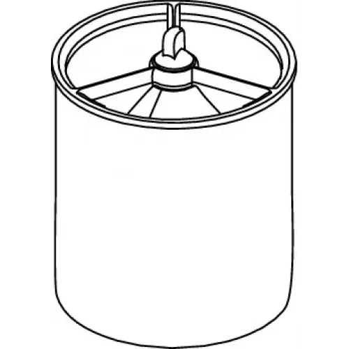 TECE 660016 TECEdrainline Стакан с мембраной для сифона «заниженный»
