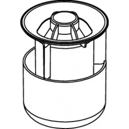 TECE 3695006 TECEdrainpoint S Стакан гидрозатвора с мембраной для трапов DN 100