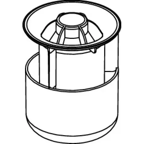 TECE 3695006 TECEdrainpoint S Стакан гидрозатвора с мембраной для трапов DN 100