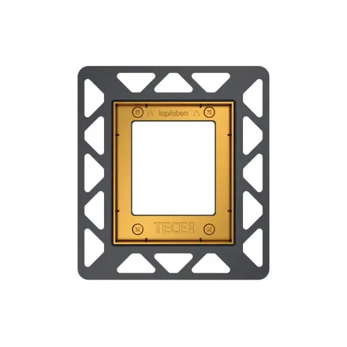 TECE 9242648 TECE Аксессуары Монтажная рамка для установки панелей смыва писсуара на уровне стены, материал пластик, цвет позолоченный