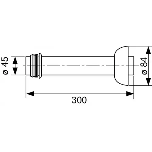 TECE 9221011 TECEprofil Комплект для подключения TECEbox для напольного унитаза с Eurorosette