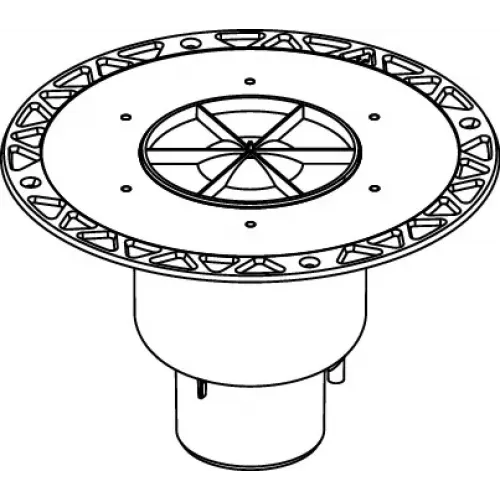 TECE 3603600 TECEdrainpoint S Сифон DN 70, вертикальный с универсальным фланцем Seal System