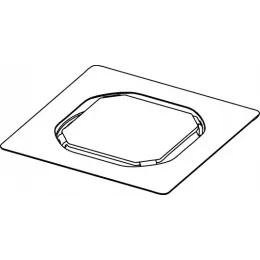 TECE 3660016 TECEdrainpoint S Основа для плитки S, 100 мм, из нержавеющей стали, без рамки