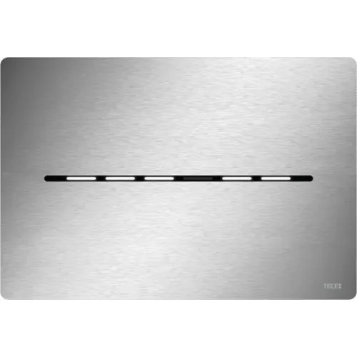 TECE 9240464 TECESolid Электронная панель смыва с бесконтактной активацией, батарея 6 В, материал металл, цвет нержавеющая сталь, сатин