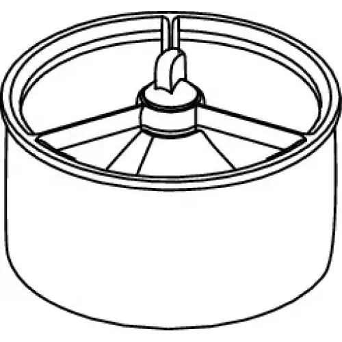 TECE 660015 TECEdrainline Стакан с мембраной для сифона «низкий»