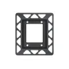 TECE 9242647 TECE Аксессуары Монтажная рамка для установки панелей смыва писсуара на уровне стены, материал пластик, цвет черный