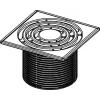 TECE 3660004 TECEdrainpoint S Декоративная решетка, 150 мм, в стальной рамке, с монтажным элементом