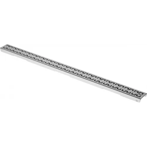 TECE 600741 TECEdrainline Декоративная решетка "royal", нержавеющая сталь, сатин, для душевого канала, прямая 700