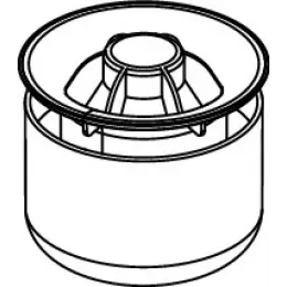 TECE 3695005 TECEdrainpoint S Стакан гидрозатвора с мембраной для трапов DN 50 стандартных и вертикальных и DN 70
