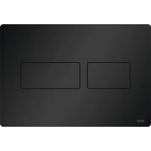TECE 9240416 TECEsolid Панель смыва с двойной системой смыва для унитаза, материал металл, цвет черный матовый
